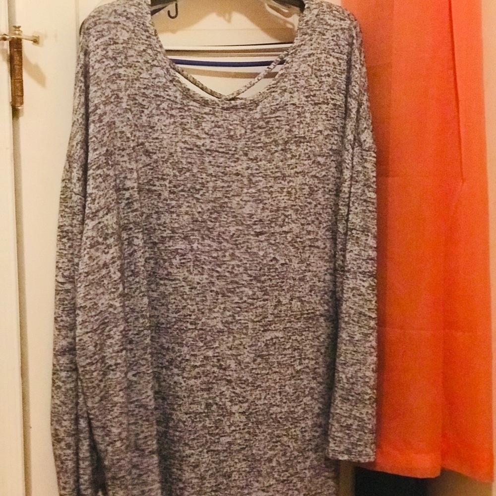 Active Wear Grey Long sleeve Shirt